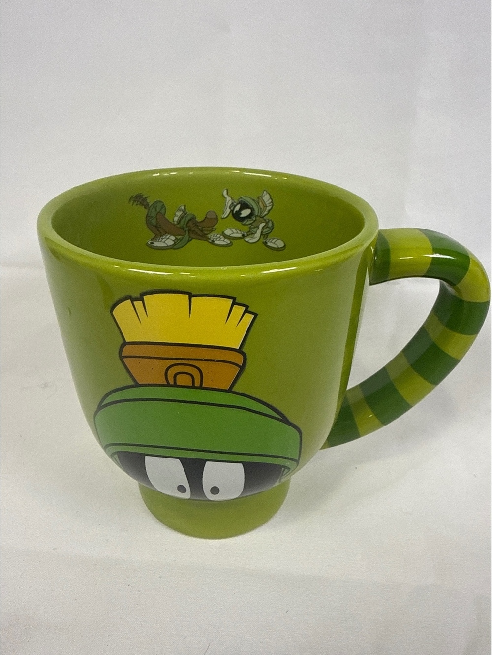 Vintage Marvin the Martian Ceramic Coffee Mug Six Flags Looney Tunes
